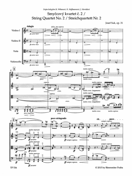 String Quartet Nr. 2 op. 31