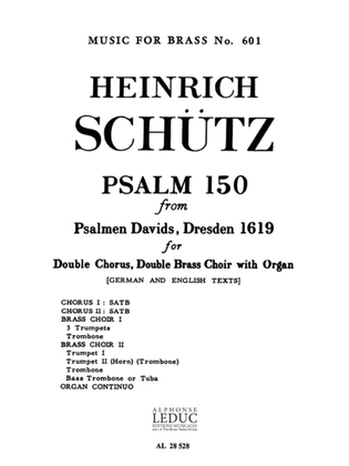 Book cover for Psalm 150 (choral-mixed Accompanied)