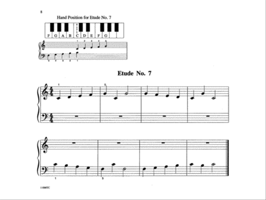 Michael Aaron Piano Course Technic Piano Method scores gallery preview page 5