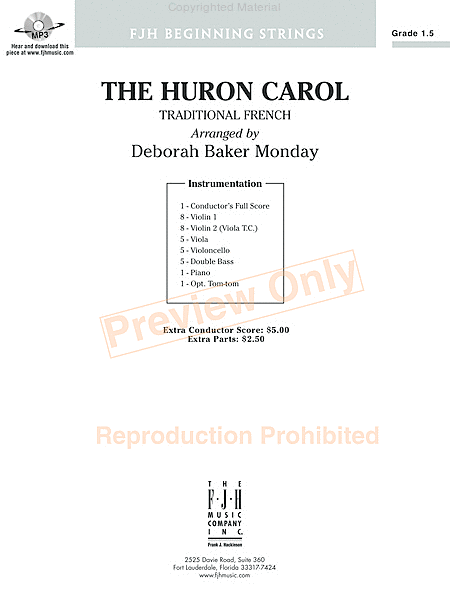 The Huron Carol image number null