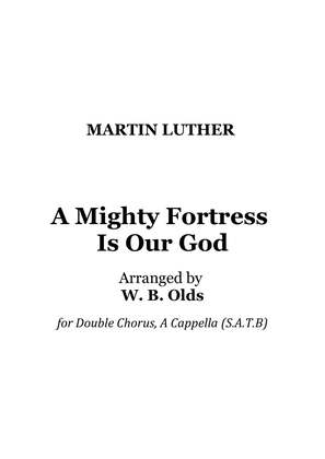Book cover for A Mighty Fortress is Our God - For Doble Choir