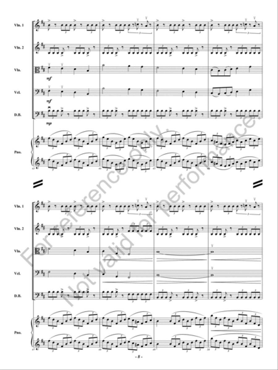 Firestorm String Orchestra scores gallery preview page 9