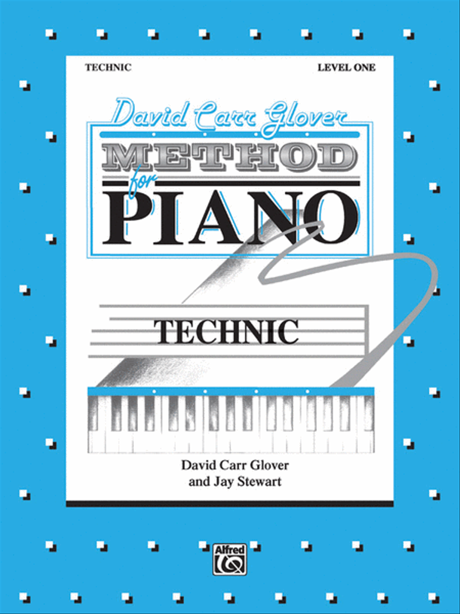 David Carr Glover Method for Piano Technic Piano Method scores gallery preview page 1