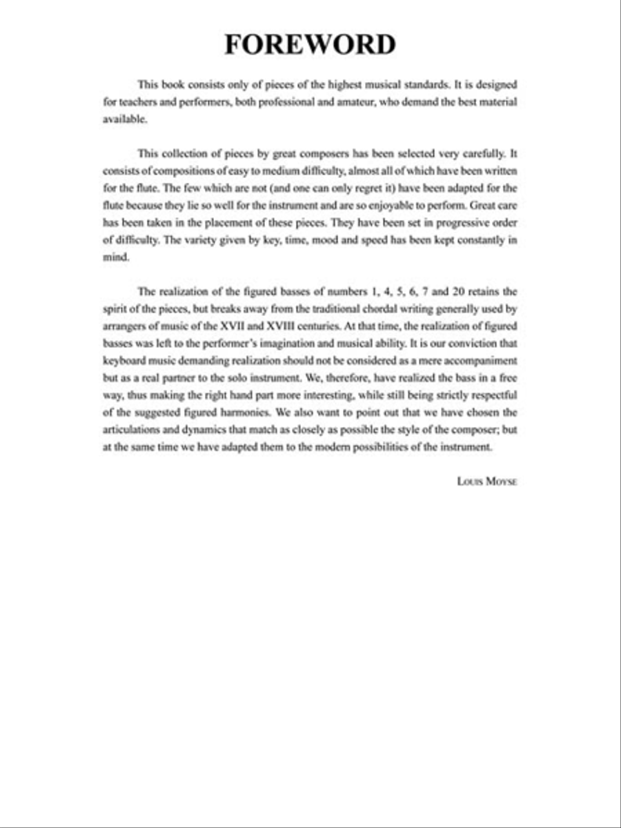 Solos for the Flute Player Flute Solo scores gallery preview page 3