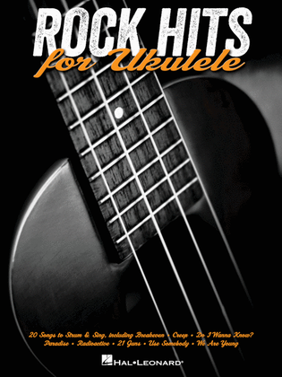 Book cover for Rock Hits for Ukulele