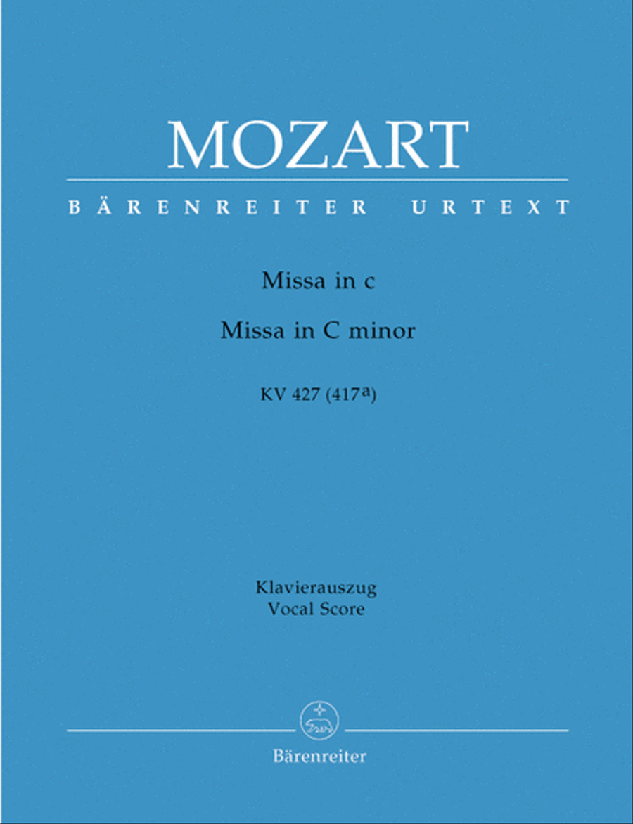 Missa c minor, KV 427(417a) 4-Part scores gallery preview page 1