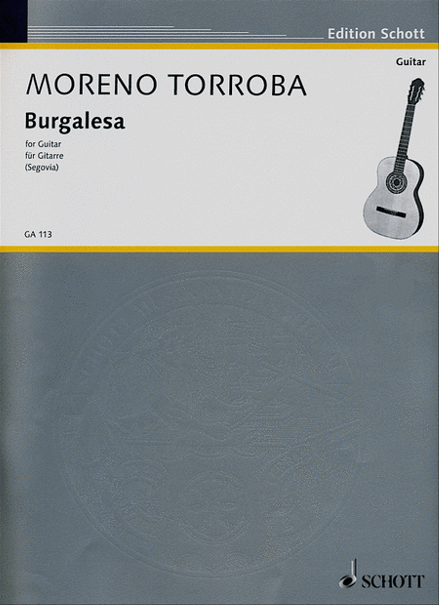 Burgalesa Acoustic Guitar scores gallery preview page 1