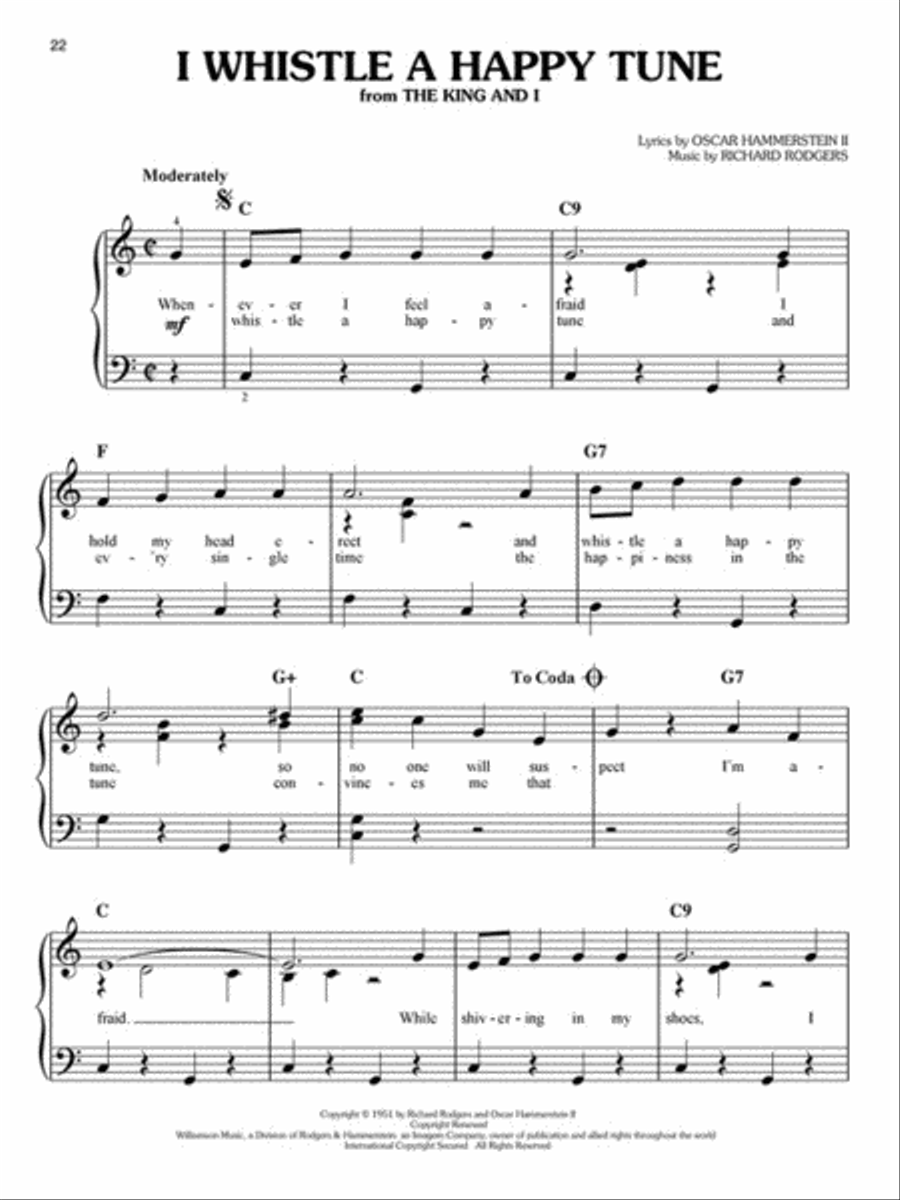 Broadway Songs for Kids - 2nd Edition Easy Piano scores gallery preview page 4