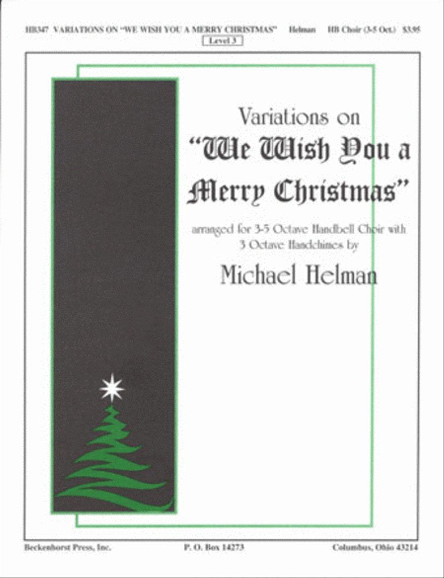 Variations On We Wish You A Merry Christma