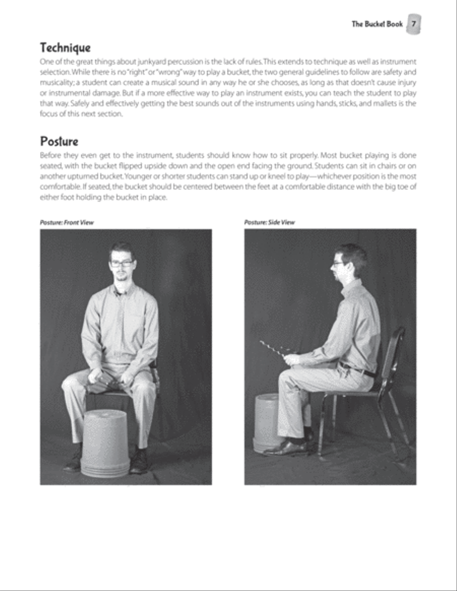 The Bucket Book Percussion scores gallery preview page 5
