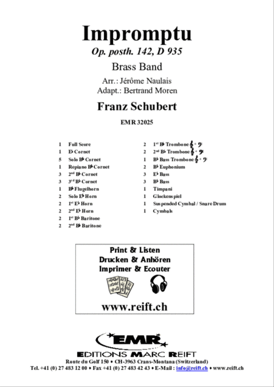 Impromptu Brass Band scores gallery preview page 2