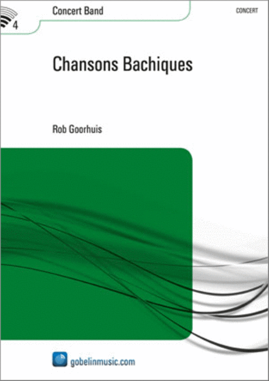 Chansons Bachiques Concert Band scores gallery preview page 1