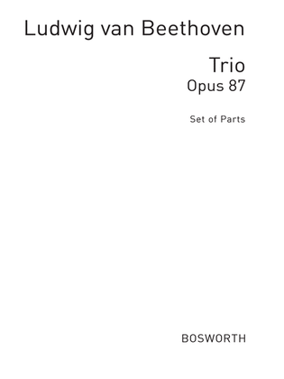 Book cover for Trio Op.87