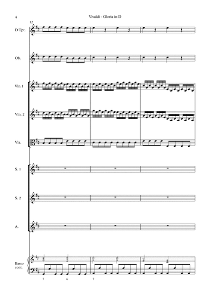 Vivaldi: Gloria in D major, SSA choir version