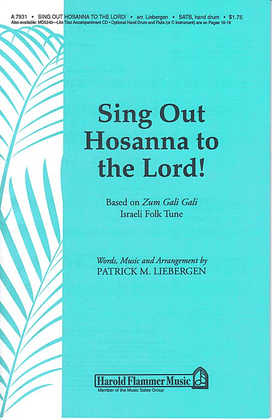 Book cover for Sing Out Hosanna to the Lord!