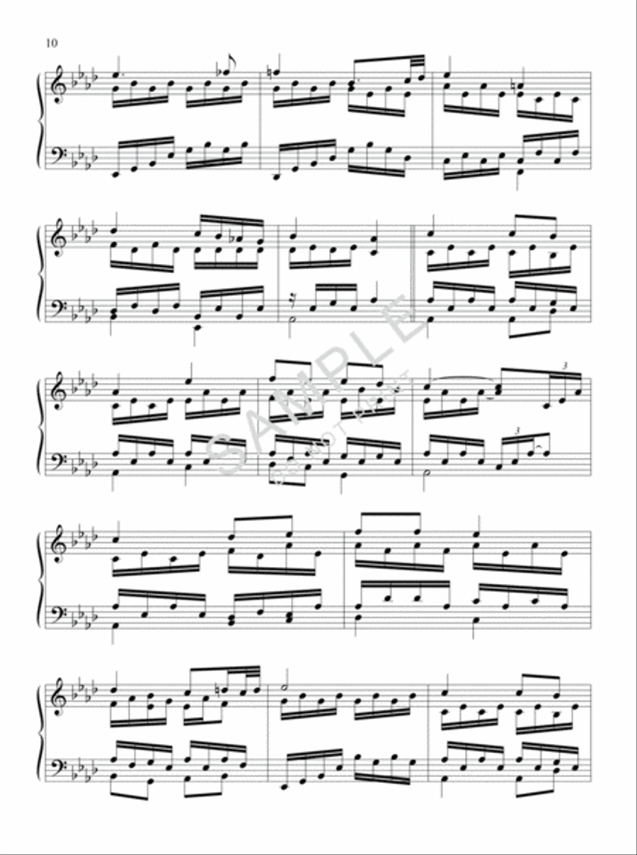 Classical Hymn Creations Piano Solo scores gallery preview page 3