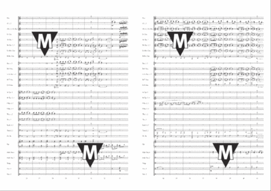 Romanian Dances II - Suite Concert Band scores gallery preview page 12