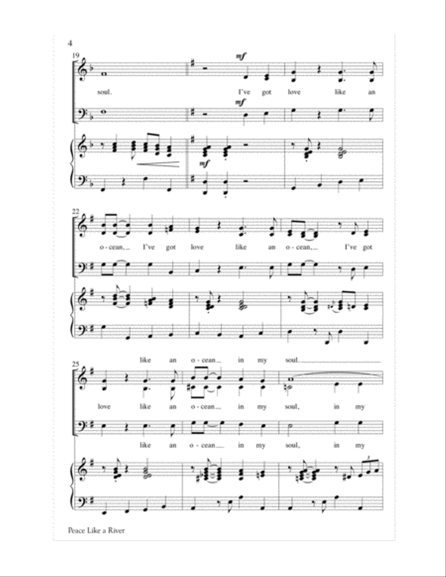 Peace Like a River Peace Like a River 3-Part scores gallery preview page 5