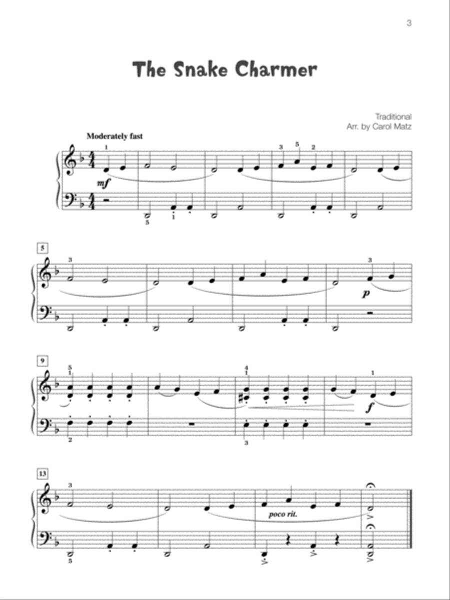 Famous & Fun Favorites, Book 4: 16 Appealing Piano Arrangements Piano Method scores gallery preview page 3