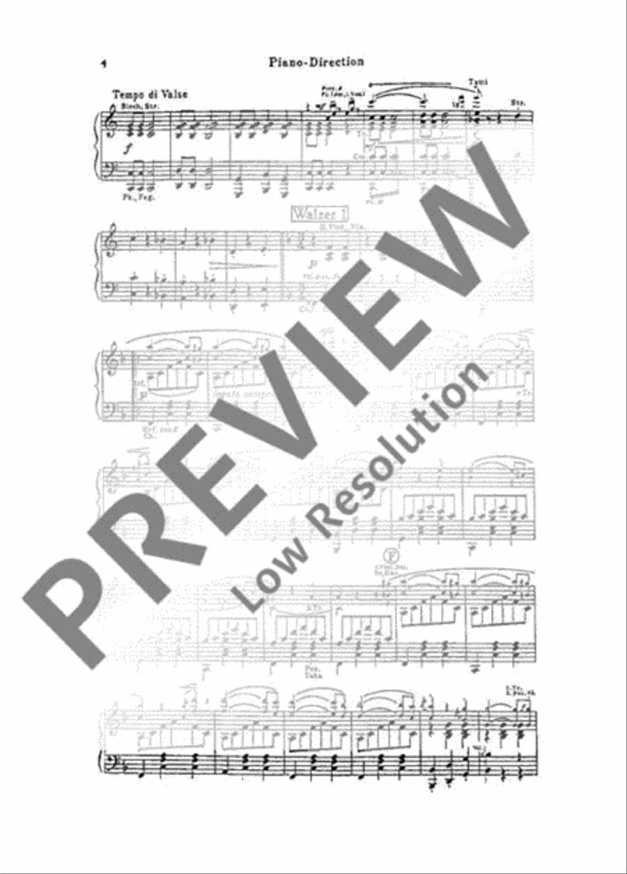 Geschichten aus dem Wienerwald Orchestra scores gallery preview page 5