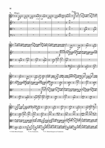 String Quartet in B-flat Major, Op. 130 and Great Fugue, Op. 133