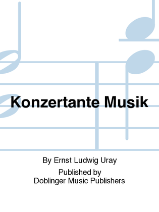 Konzertante Musik