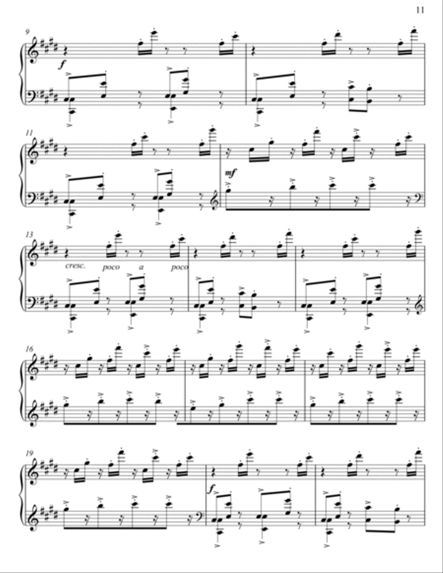 Twenty-Four Studies in African Rhythms, No. 5 Piano Method scores gallery preview page 2