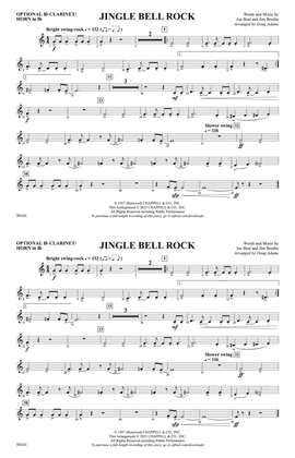Jingle Bell Rock: Optional Bb Clarinet/Horn in Bb