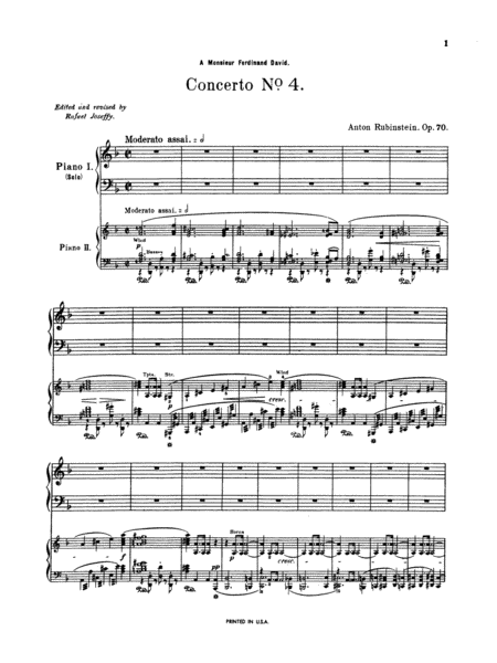 Piano Concerto No. 4, Op. 70