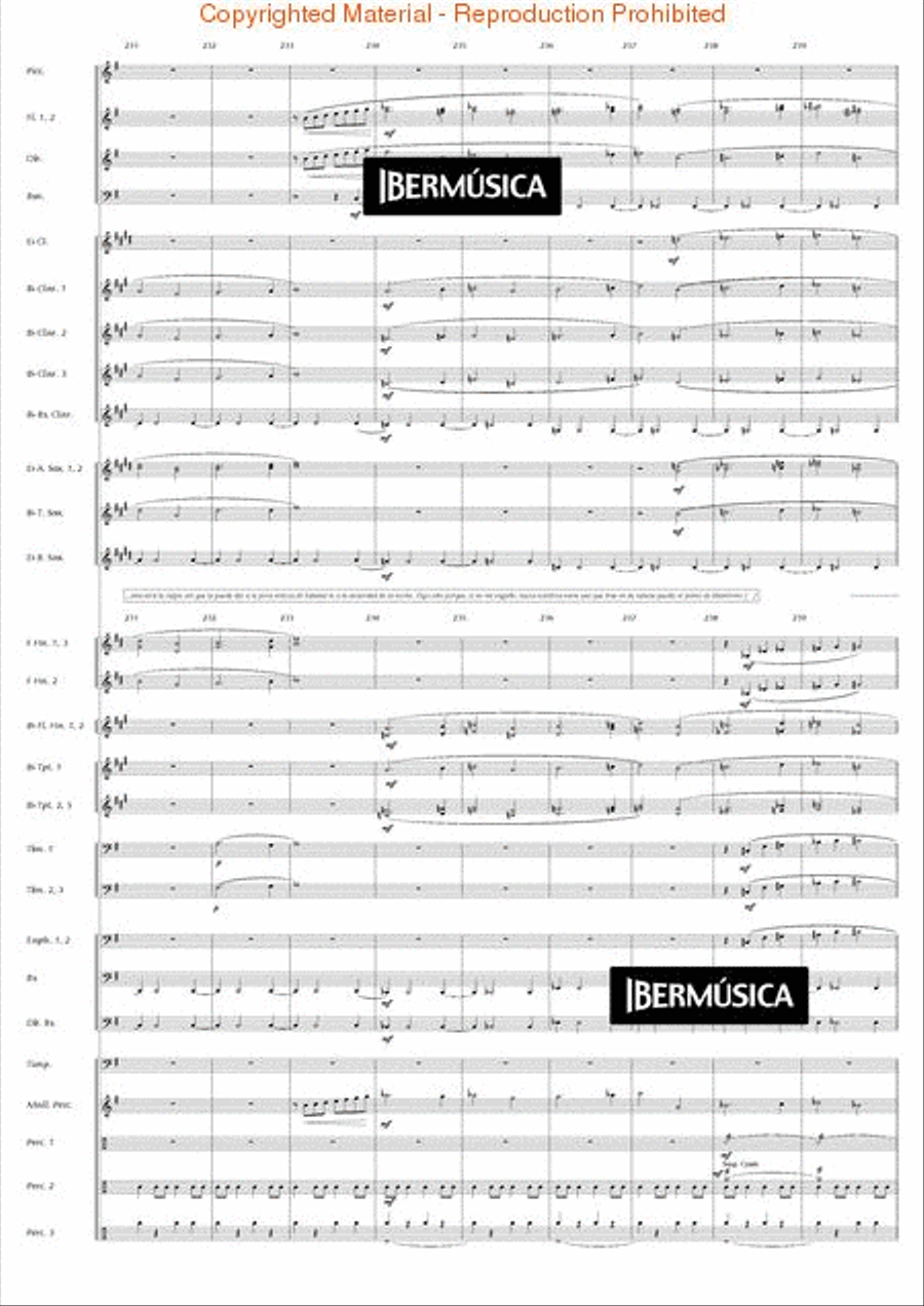 El Quijote El Quijote Concert Band scores gallery preview page 29