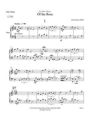 Of The Rose- solo harp