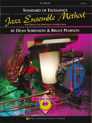 Book cover for Standard of Excellence Jazz Ensemble Book 1, Clarinet
