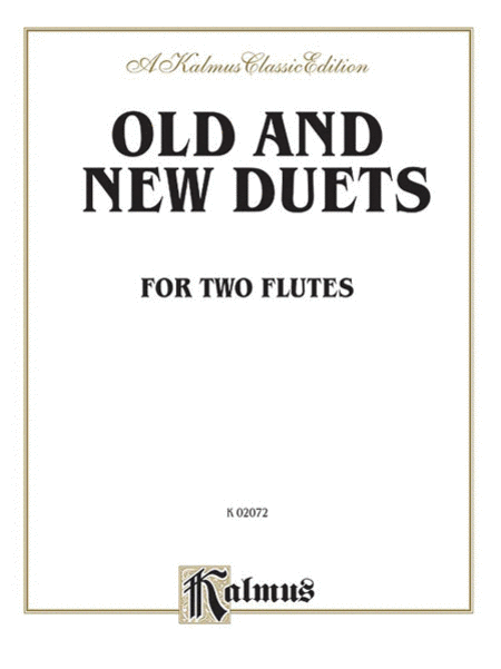 Old and New Flute Duets / Complete