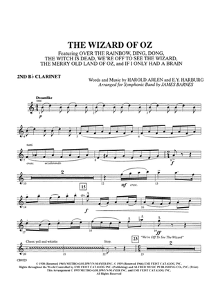 The Wizard of Oz (Medley): 2nd B-flat Clarinet