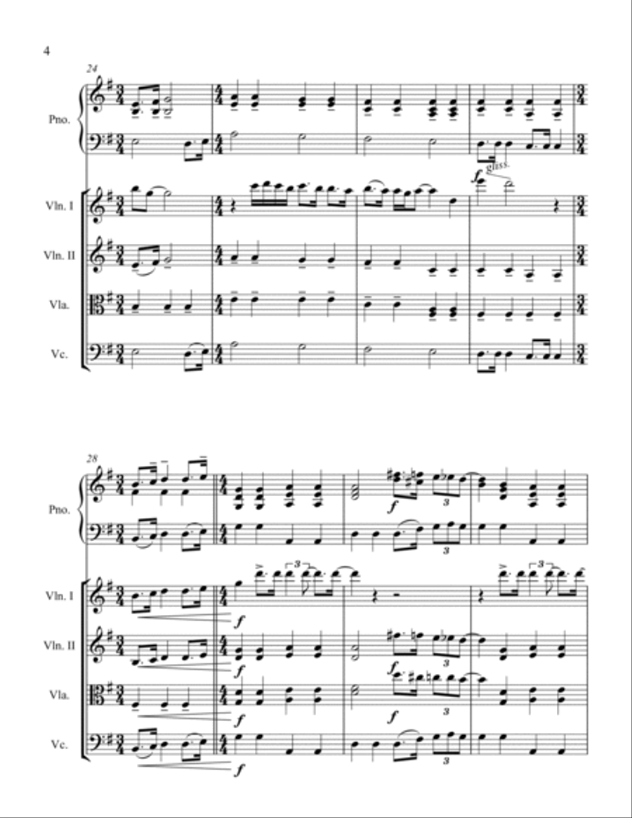 All You Need Is Love All You Need Is Love String Quartet scores gallery preview page 4