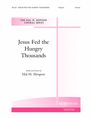Book cover for Jesus Fed the Hungry Thousands