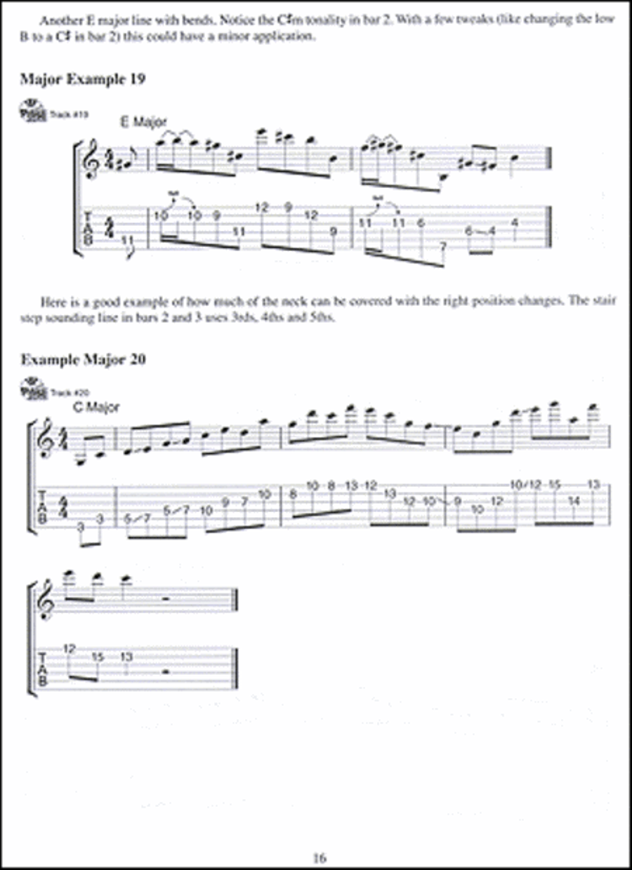 Improvising Without Scales Guitar scores gallery preview page 2