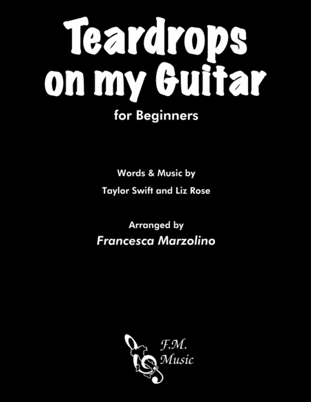 Teardrops On My Guitar (for Beginners) image number null
