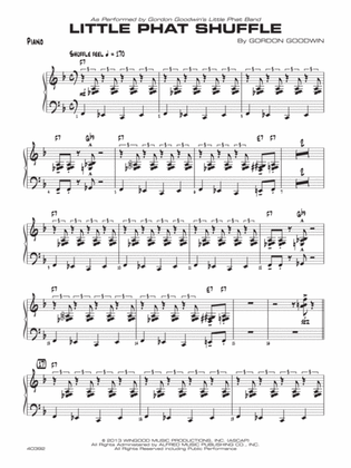Little Phat Shuffle: Piano Accompaniment