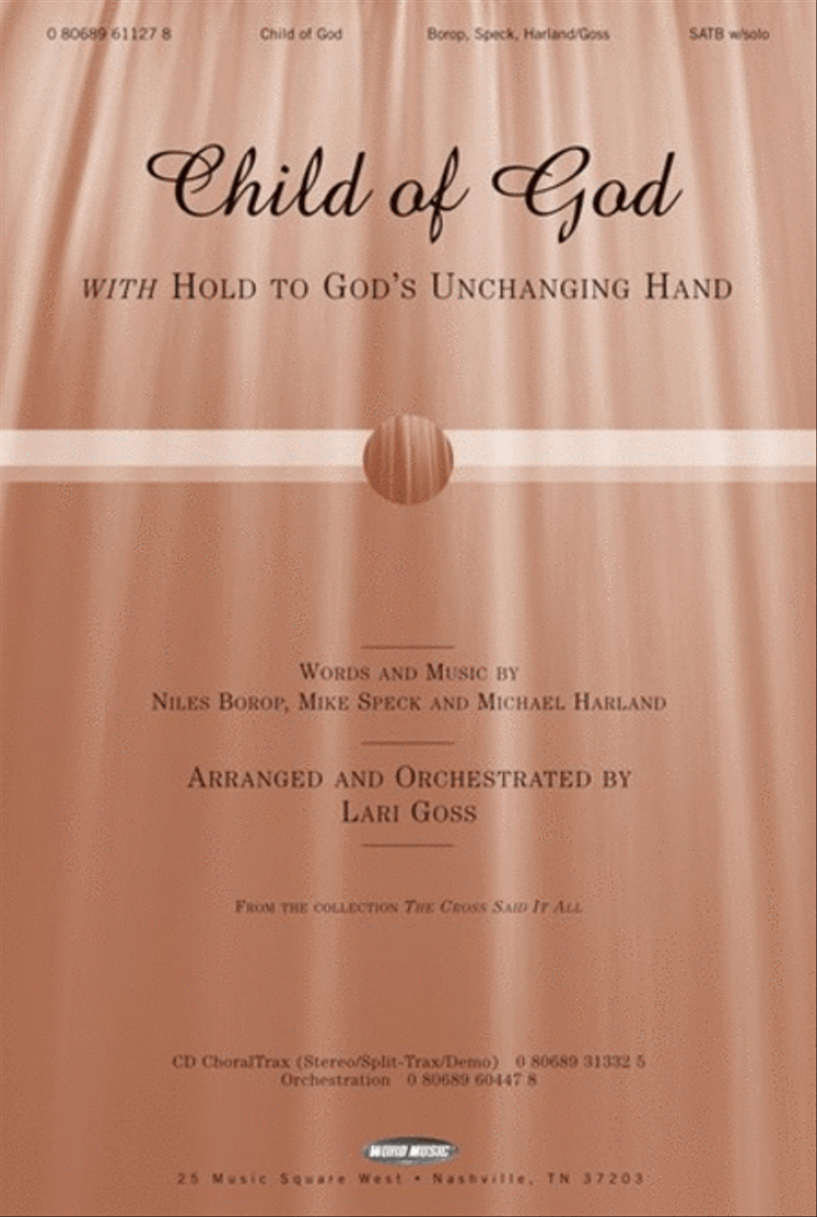 Child Of God - Anthem Child Of God - Anthem 4-Part scores gallery preview page 1