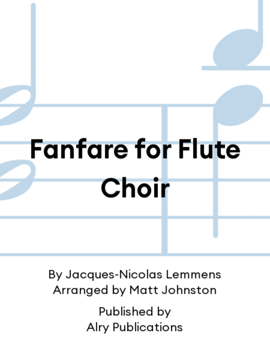 Fanfare for Flute Choir