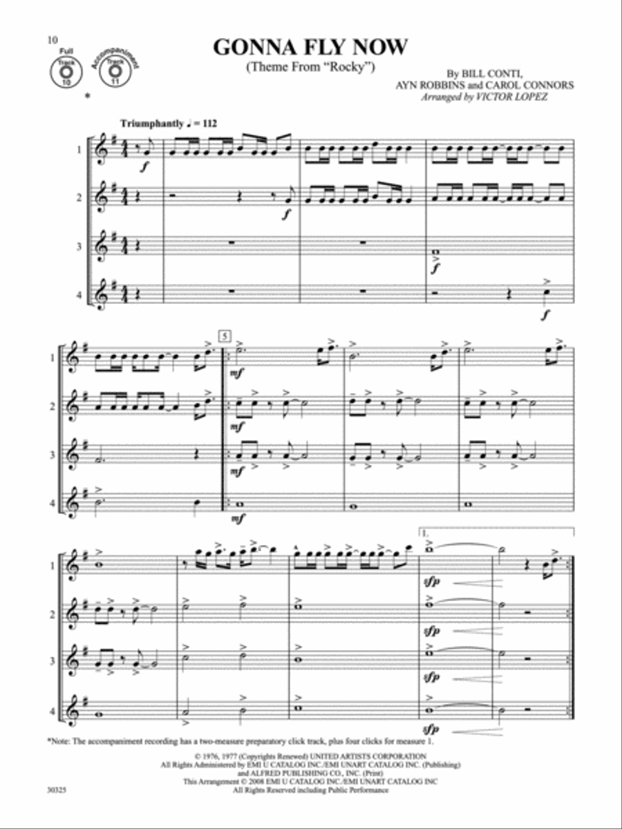 Flex-Ability More Pops -- Solo-Duet-Trio-Quartet with Optional Accompaniment Small Ensemble scores gallery preview page 3