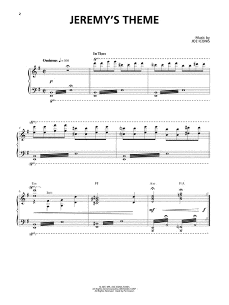 Be More Chill Piano, Vocal scores gallery preview page 3