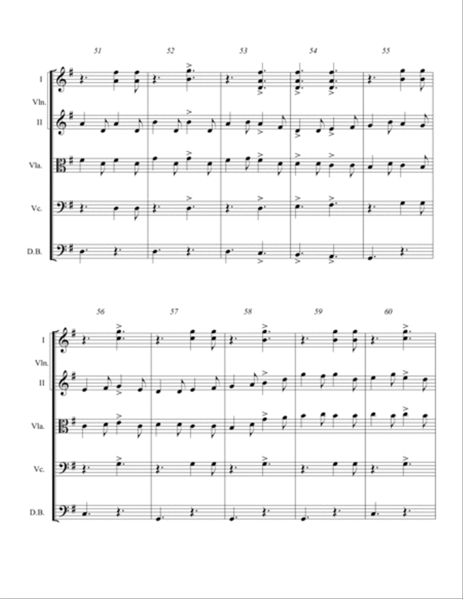 The Arkansas Travelling Turkey in the Straw String Orchestra scores gallery preview page 6
