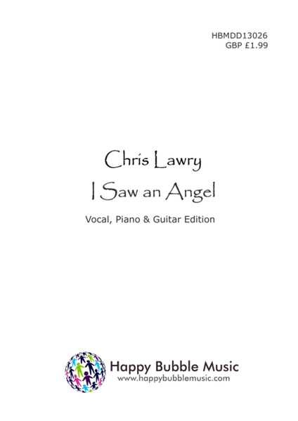 I Saw an Angel (Piano Vocal Guitar Score) A Carol for Children image number null