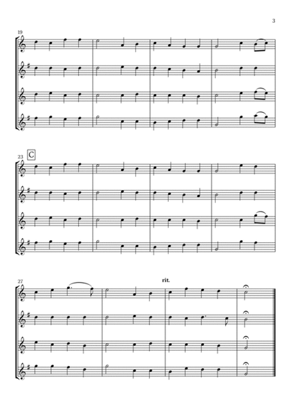 For the Beauty of the Earth (for Saxophone Quartet) - Easter Hymn image number null