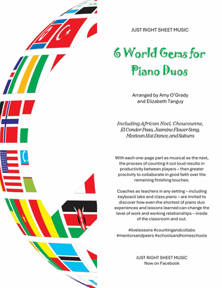 6 World Gems for Piano Duos