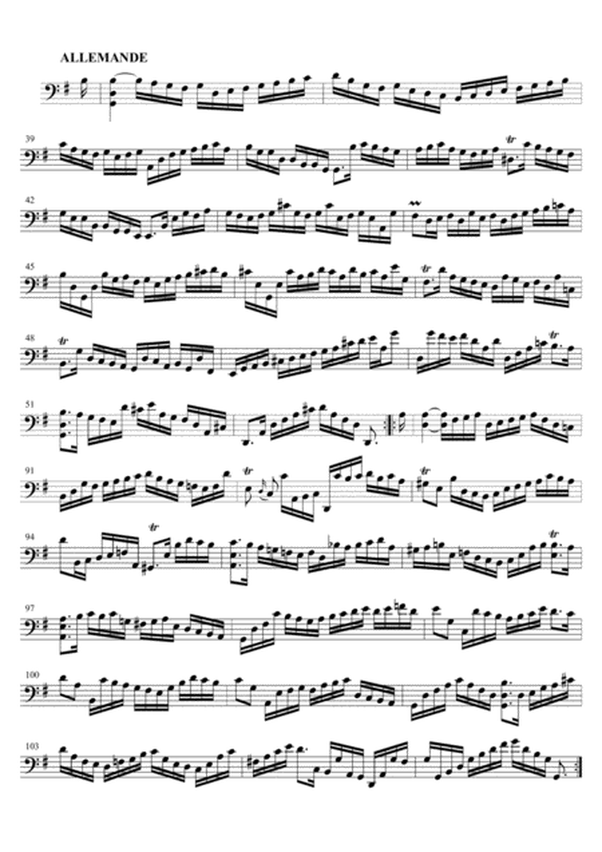 Cello Suite No.1 in G Major image number null
