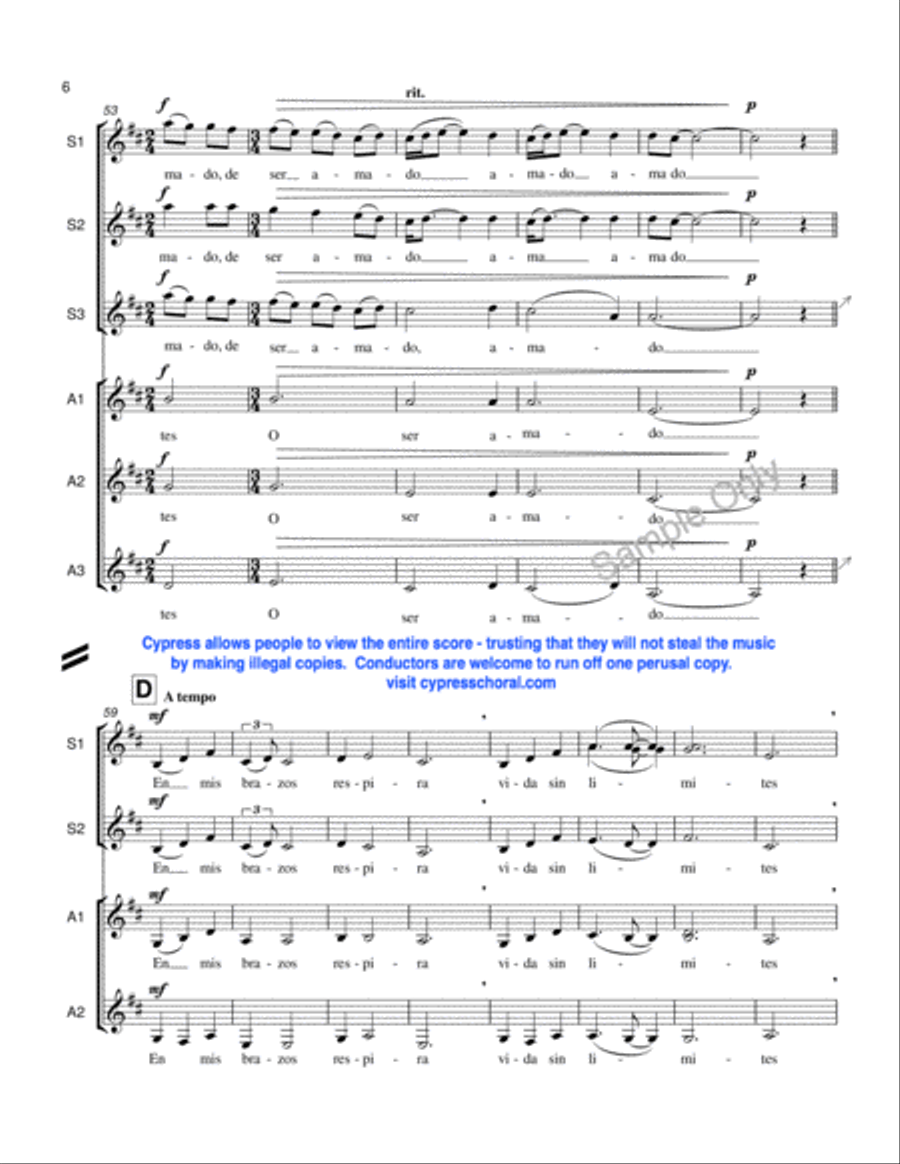 Tabula Rasa A Cappella scores gallery preview page 6