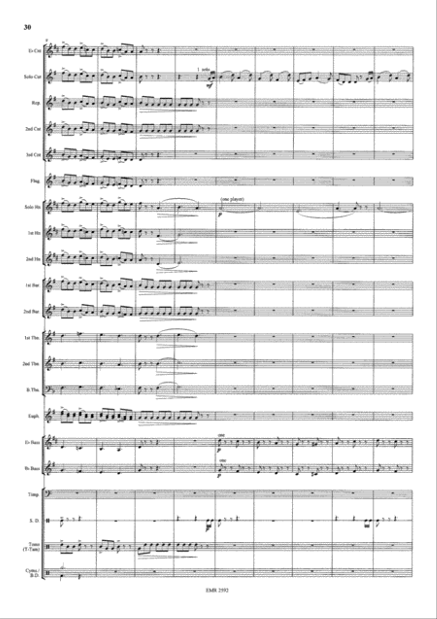 Celtic Visions Celtic Visions Brass Band scores gallery preview page 14